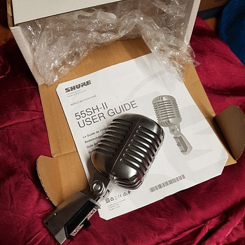 Микрофоны: Shure 55SH-II, Stagg MD 1500