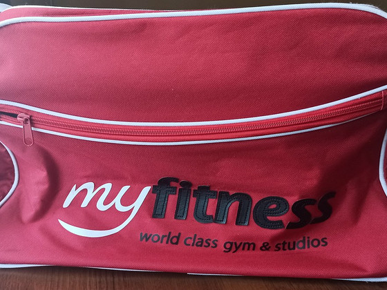 Spordikott MyFitness, punane, 40x30 cm