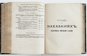 1880 Tsaariaegne raamat NOTARI SEADUS Ja KARISTUSTE SEADUS (5 foto / 7)