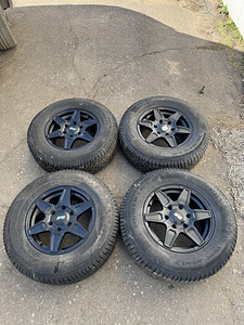 16" диски BM Wheels 6x139,7 + зимние шины 245/70 7мм (2 фото из 8)