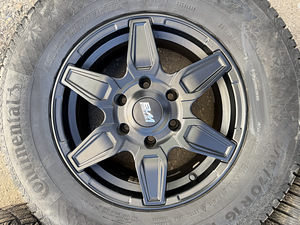 16" диски BM Wheels 6x139,7 + зимние шины 245/70 7мм (4 фото из 8)
