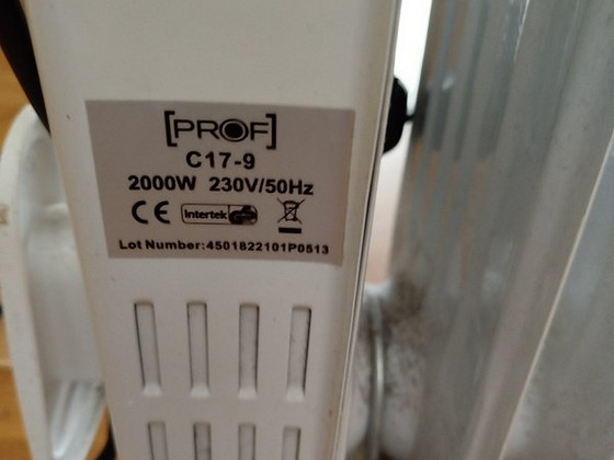 Elektriõliradiaator, 2 tk.