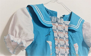 Meremehe stiilis suvine retro kleit, 134/140 (3 foto / 8)