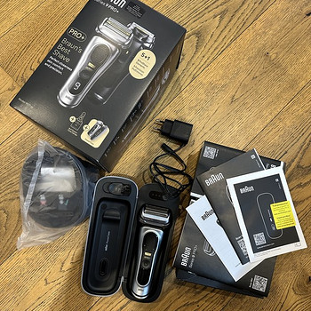Braun Series 9 Pro+ Wet & Dry, 6-ühes SmartCare keskus ja Po