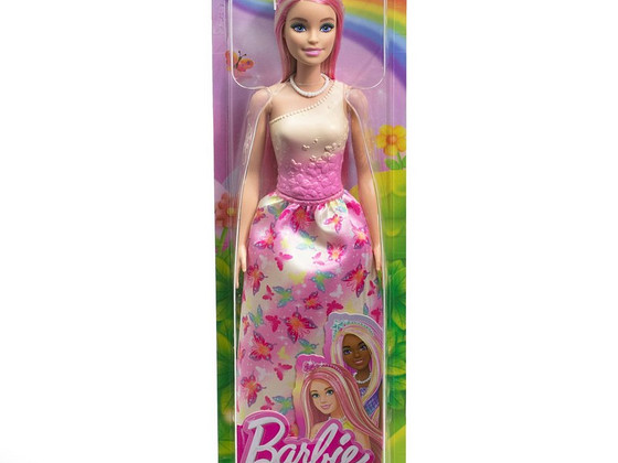 Кукла Barbie в ярком платье с бабочками (в новой упаковке)