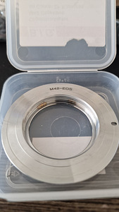 Canon EF to M42 Zenit adapter (2 foto / 5)