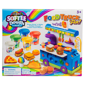 Игровой набор Cra-Z-Art Softee Dough с фудтраком (1 фото из 2)
