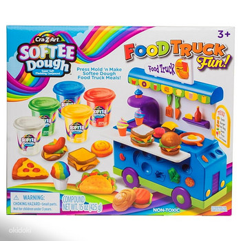 Игровой набор Cra-Z-Art Softee Dough с фудтраком