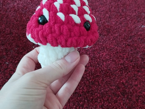 Вязанные игрушки из плюша