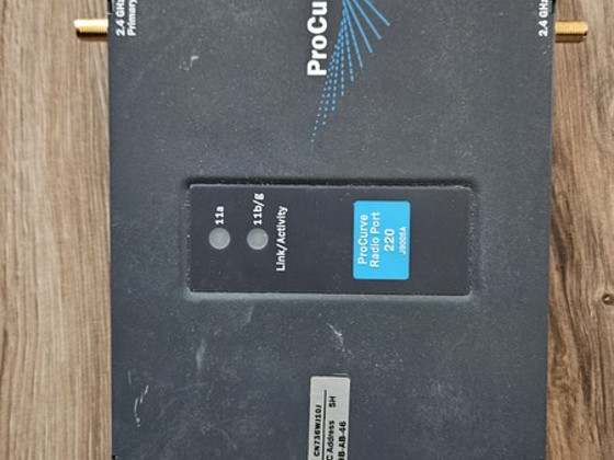Hp procurve radio port 220