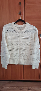 Valge Pepe Jeans sviiter suurus S/M (1 foto / 3)