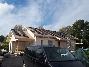Katuste, puidust fassaadide ja terrasside ehitus (3 foto / 8)