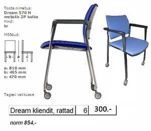 Ratastel toolid 1-6tk (1 foto / 1)