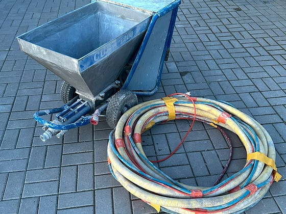CURA1200 ШПАТЛЕВОЧНЫЙ НАСОС, ШТУКАТУРНЫЙ РАСПЫЛИТЕЛЬ