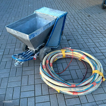 CURA1200 ШПАТЛЕВОЧНЫЙ НАСОС, ШТУКАТУРНЫЙ РАСПЫЛИТЕЛЬ