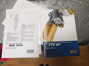 Öhlins ttx GP BM568 amort ja vedru (2 foto / 5)