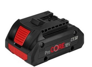 Аккумулятор Bosch Pro CORE 18В 4,0Ач (1 фото из 5)