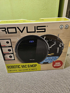 Robot-tolmuimeja Rovus BL500N + laadija + pult + karp (1 foto / 4)