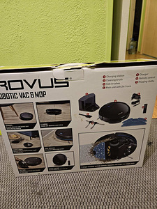 Robot-tolmuimeja Rovus BL500N + laadija + pult + karp (2 foto / 4)