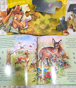 Пазл Бэмби и книга "Loomamuinasjutud" (5 фото из 7)
