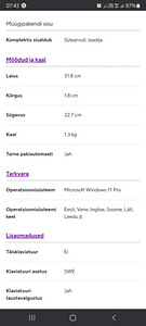 Lenovo sülearvuti (4 foto / 6)