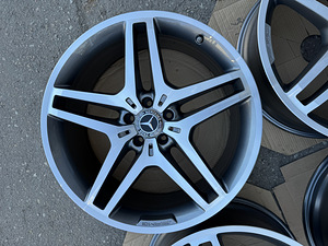 21" оригинальные диски Mercedes-Benz AMG 5x112 (как новые) (5 фото из 10)