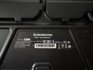 Klaviatuur SteelSeries Apex 7 (Blue Switch) (2 foto / 2)