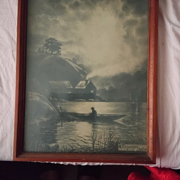 Pliiatsijoonist.KUNSTNIK EESTI- Soomi.N.Timpmann 1965. aasta