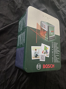 Ristjoonlaser Bosch Quigo + tarvikud + karp (3 foto / 3)