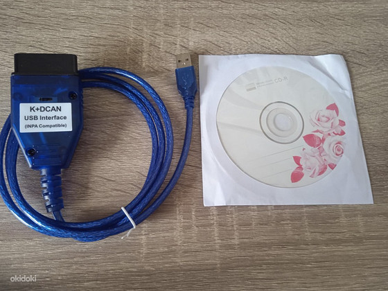 Obd2 BMW сканер k dcan k+can ista+, ista-p и inpa