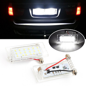 BMW x5 e53 LED лампочки номерного знака (1 фото из 2)