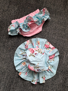 Suve rannakomplekt tüdrukule (1 foto / 2)
