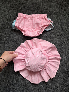Suve rannakomplekt tüdrukule (2 foto / 2)