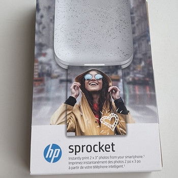 HP Sprocket , White Luna