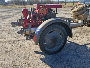 Bensiinimootoriga veepump Albin 800 (3 foto / 9)