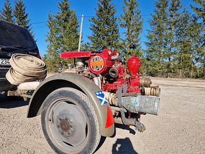 Bensiinimootoriga veepump Albin 800 (6 foto / 9)