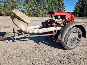 Bensiinimootoriga veepump Albin 800 (7 foto / 9)