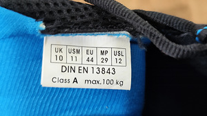 Мужские роликовые коньки Fila Plume 84 Fitness, черный/синий - размер 44 (6 фото из 8)