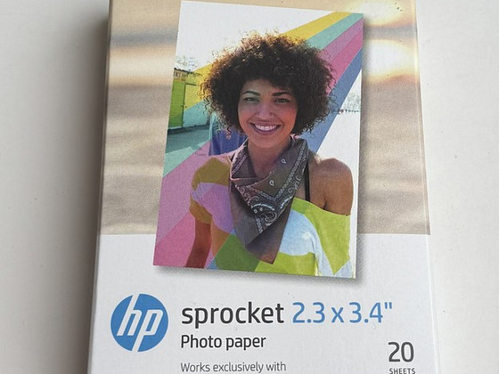 HP Sprocket 2.3 × 3.4" Photo Paper 20 Sheets