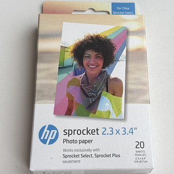 HP Sprocket 2.3 × 3.4" Photo Paper 20 Sheets