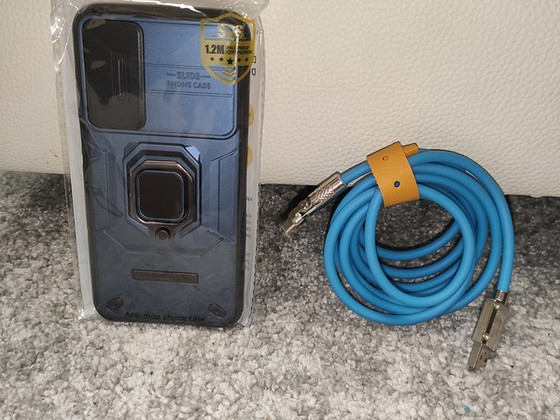 Чехол на Samsung Galaxy M35 5G + Кабель 2 м