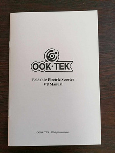Продается электрический самокат V8/ ook-tek. (6 фото из 8)