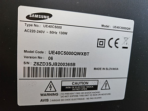 LED TV Samsung 40" (3 foto / 3)