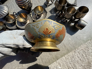 Erinevad metallist antiikesemed (1 foto / 10)