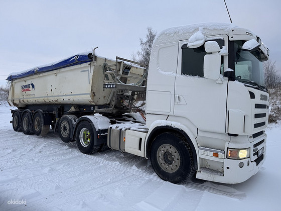Transporditeenused, kallurhaagis 30t. Maa, liiv, killustik
