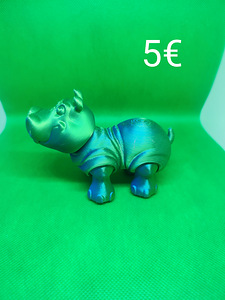 Большой выбор 3D-печатных животных. (7 фото из 8)