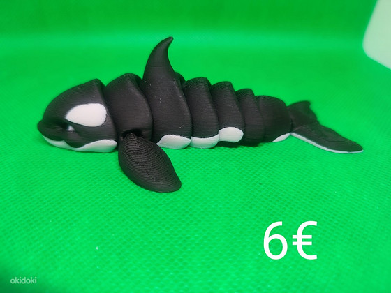 Большой выбор 3D-печатных фигур.