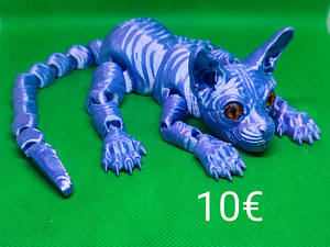 3D напечатанные животные. (4 фото из 8)