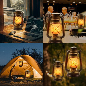 LED винтажные фонари 2 шт. на батарейках + пульт (6 фото из 7)