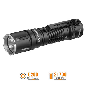 Sofirn SC33 taskulamp kuni 5200 luumenit, USB-C Laetav (1 foto / 8)